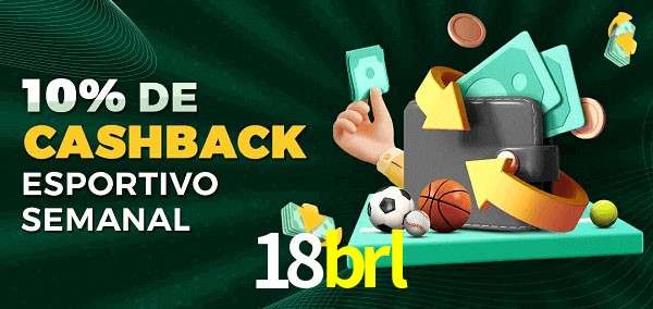 10% de bônus de cashback na 18brl